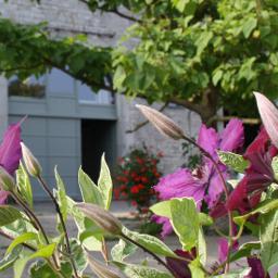 L'entrée de la maison de vacances