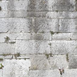 Typical stones masonry in Ardenne