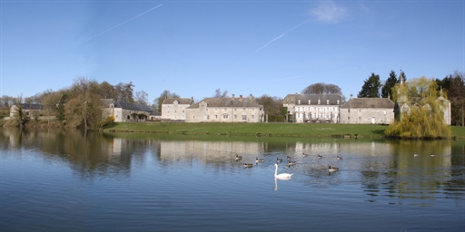 Vue panoramique du château