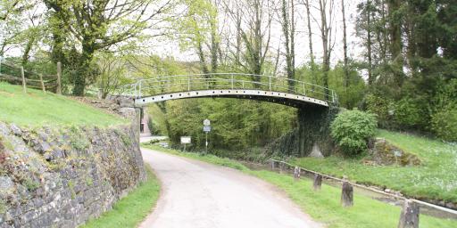 The bridge of Saint-Fontaine